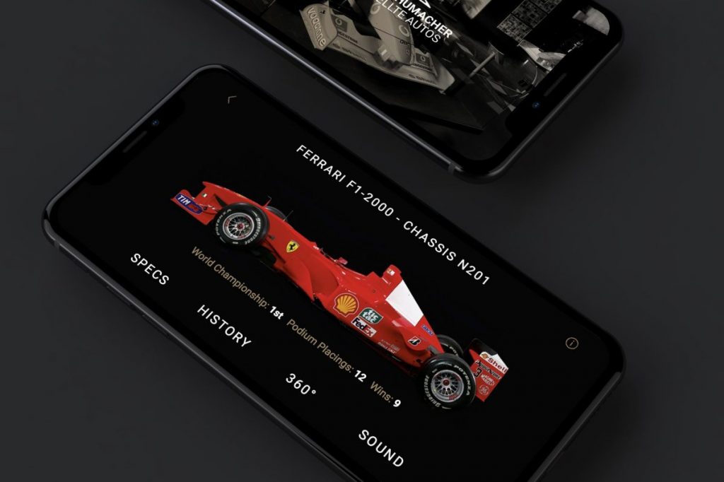  app Schumacher interface 