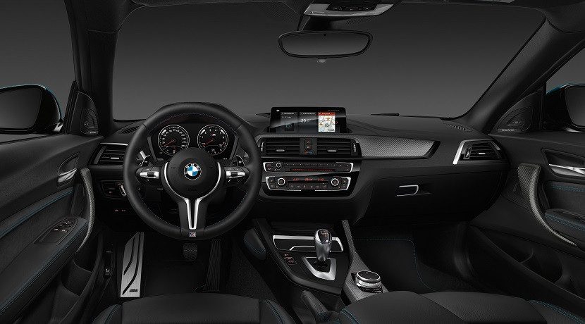 Interior of the BMW M2 Grand Coupé 